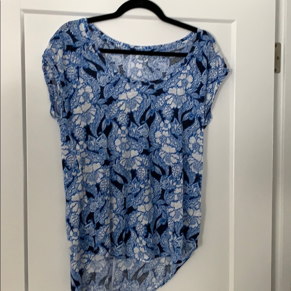 Ann Taylor Loft Linen Top